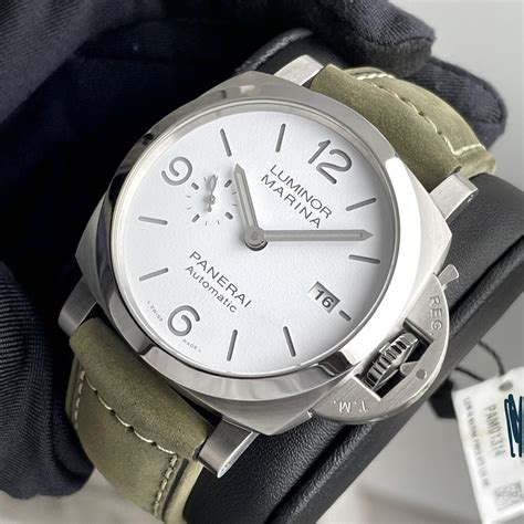 panerai 1309|panerai luminor marina white dial.